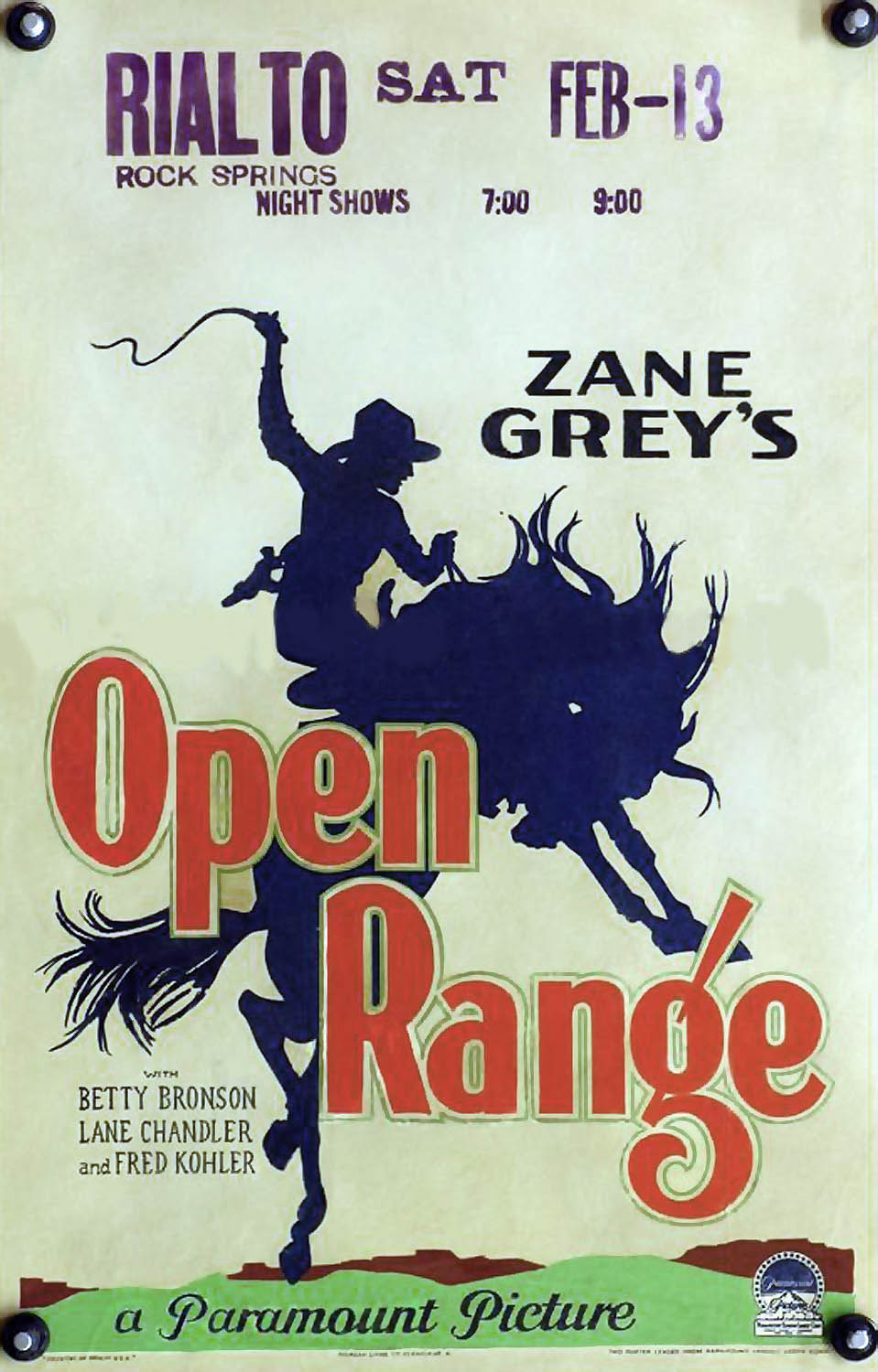 OPEN RANGE